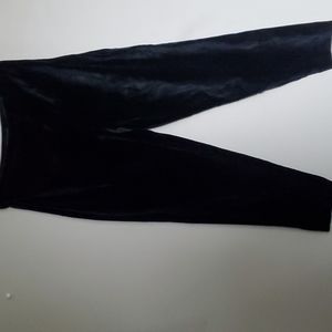 Black Velvet Dress Pants (See Measurements)